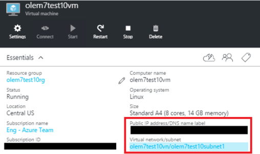 The Virtual Machine pane
