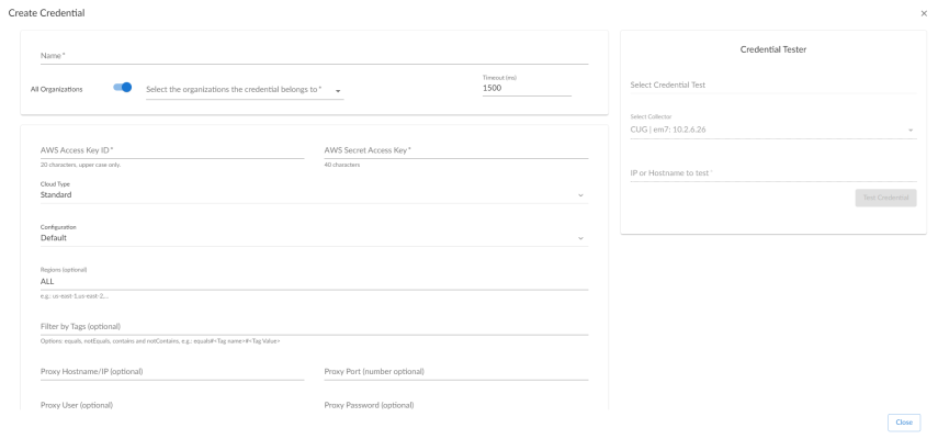 Credential for Universal IAM Guided Discovery