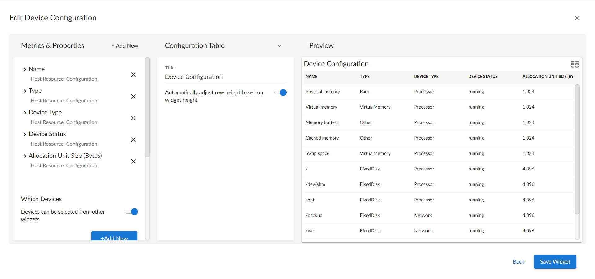 Viewing and Creating Global Dashboards