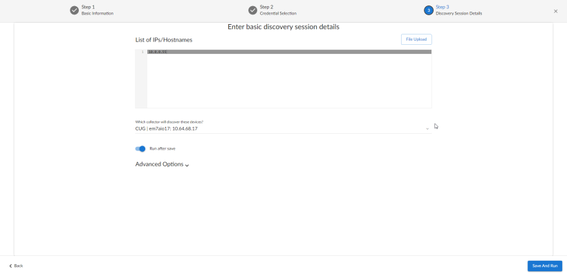 Image of the Add Devices wizard, page 2
