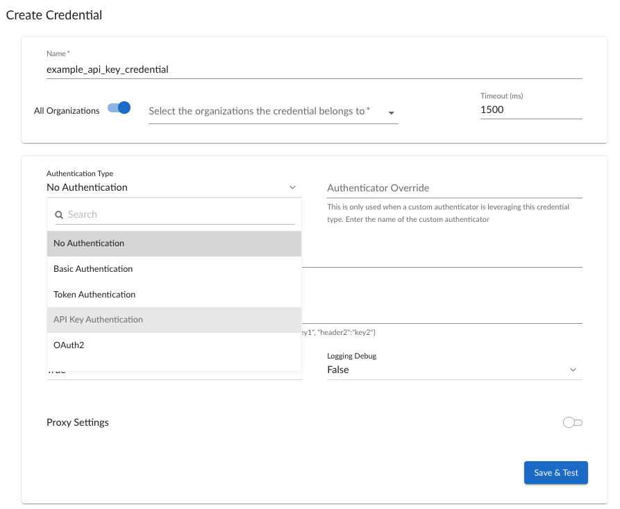 API Key Authentication REST Toolkit 101 Documentation