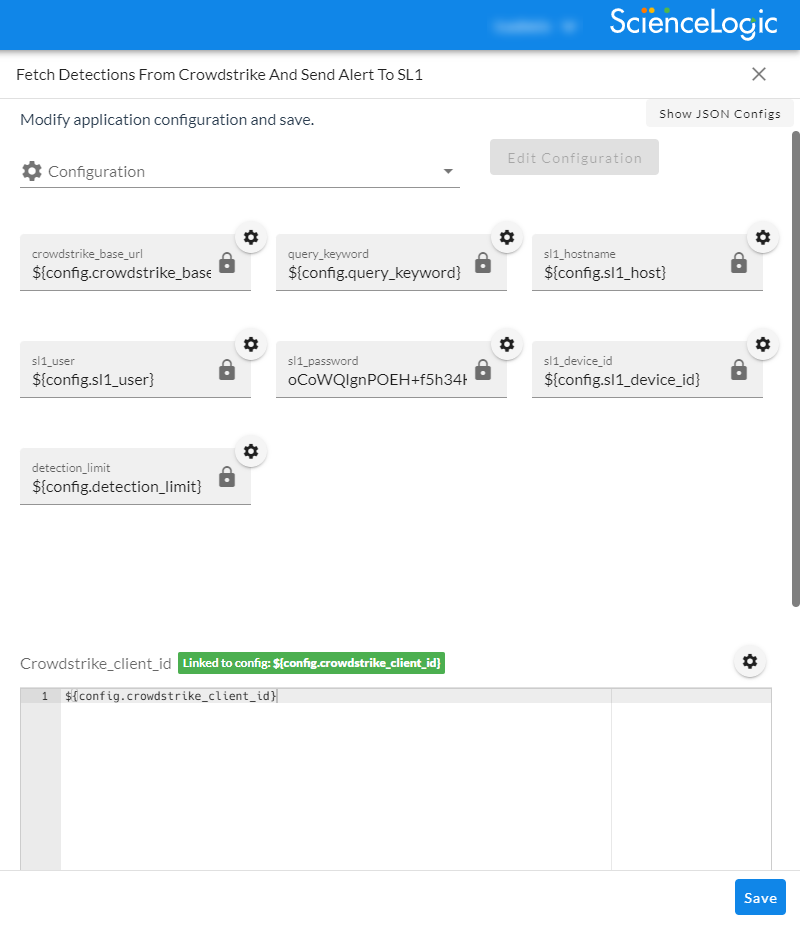 Configuring Applications For The CrowdStrike Falcon SyncPack