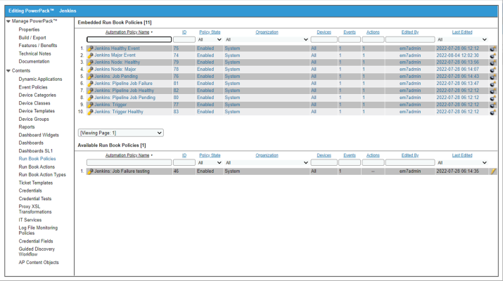 An image of the Editing PowerPack page.