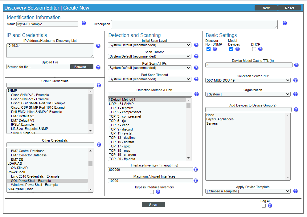 Monitoring SQL Servers
