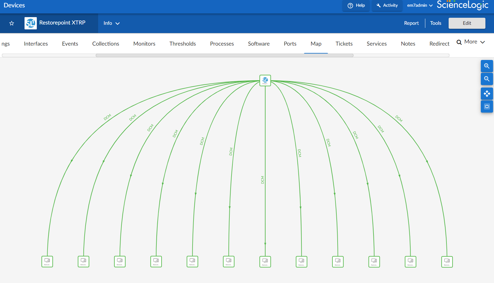 Configuring ScienceLogic: Restorepoint for Monitoring