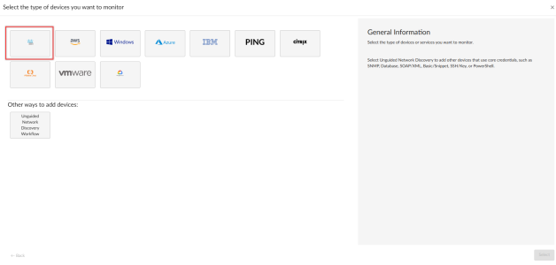 Guided Discovery process for Cisco Intersight