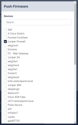 Image of the Restorepoint Push Firmware page