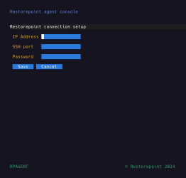 Image of the Restorepoint Agent Console