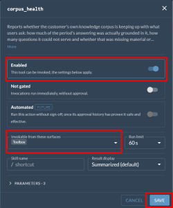 Image of the corpus_health modal.