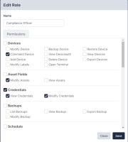 Image of the Restorepoint Edit User page