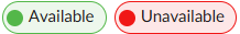 Image Availability icons